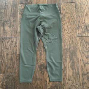 Lululemon green leggings size 14